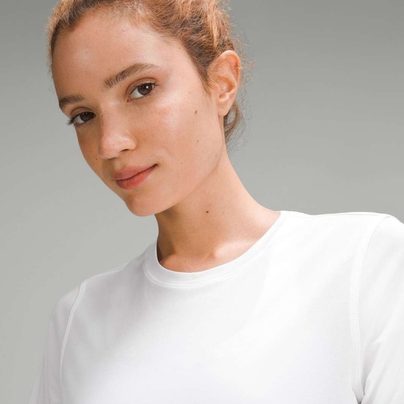 Lululemon Ultralight Waist-Length T-Shirt, White - Picture 3 of 8
